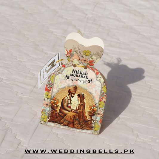 Stylish Bid Box for Nikkah Ceremony