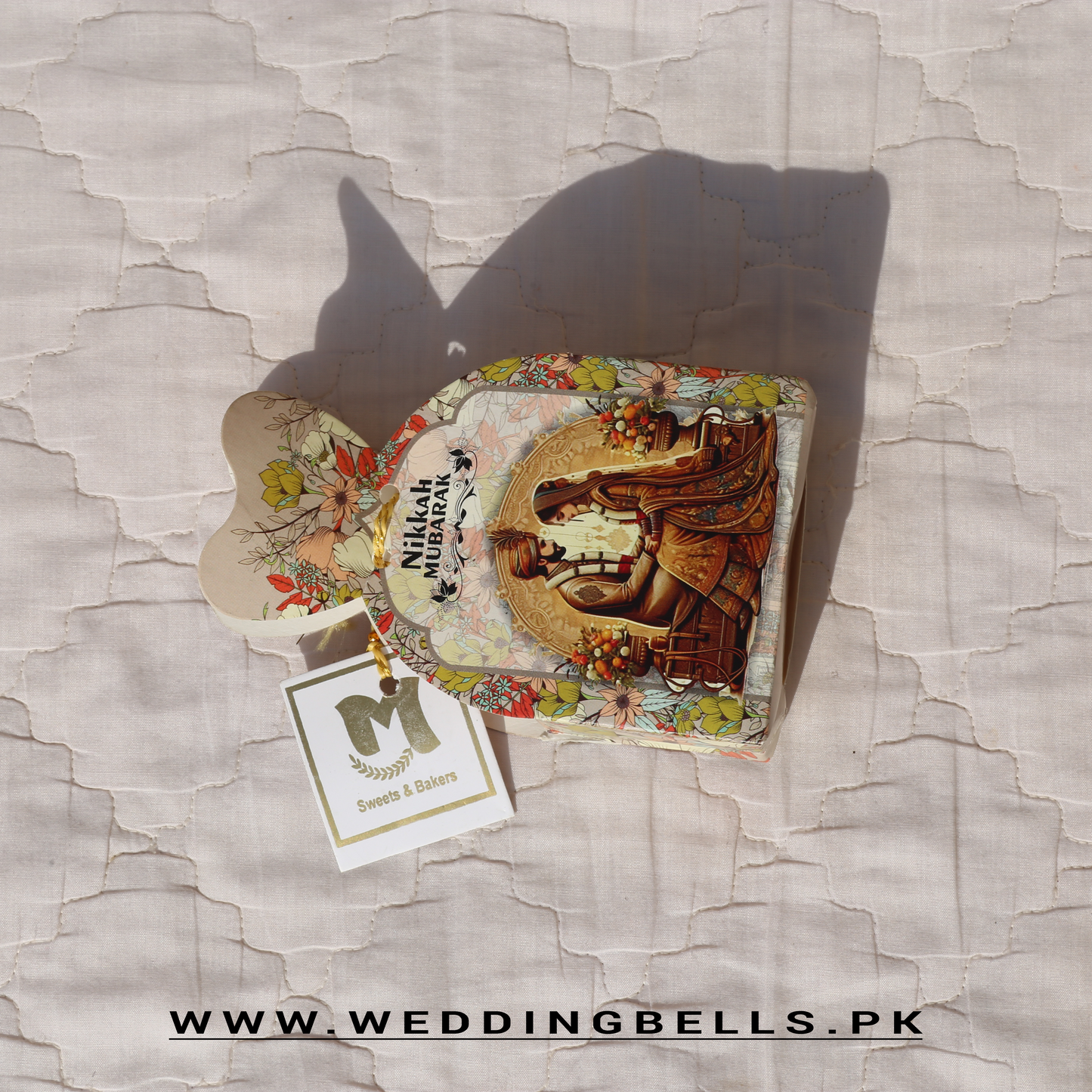Stylish Bid Box for Nikkah Ceremony