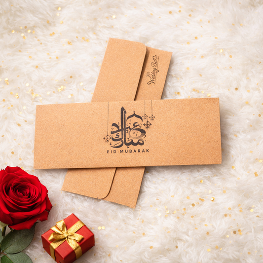 Eidi Envelop Design 7- Pack of 10 | Kraft Paper